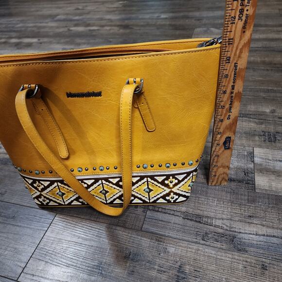 Montana West conceal carry purse handbag with matching pouch G - Picture 11 of 11